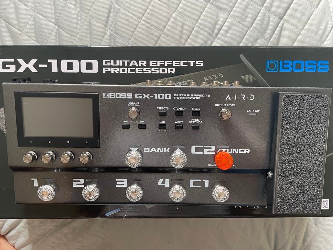 BOSS GX-100 マルチエフェクター　初期化済み　箱付き 値下げ可