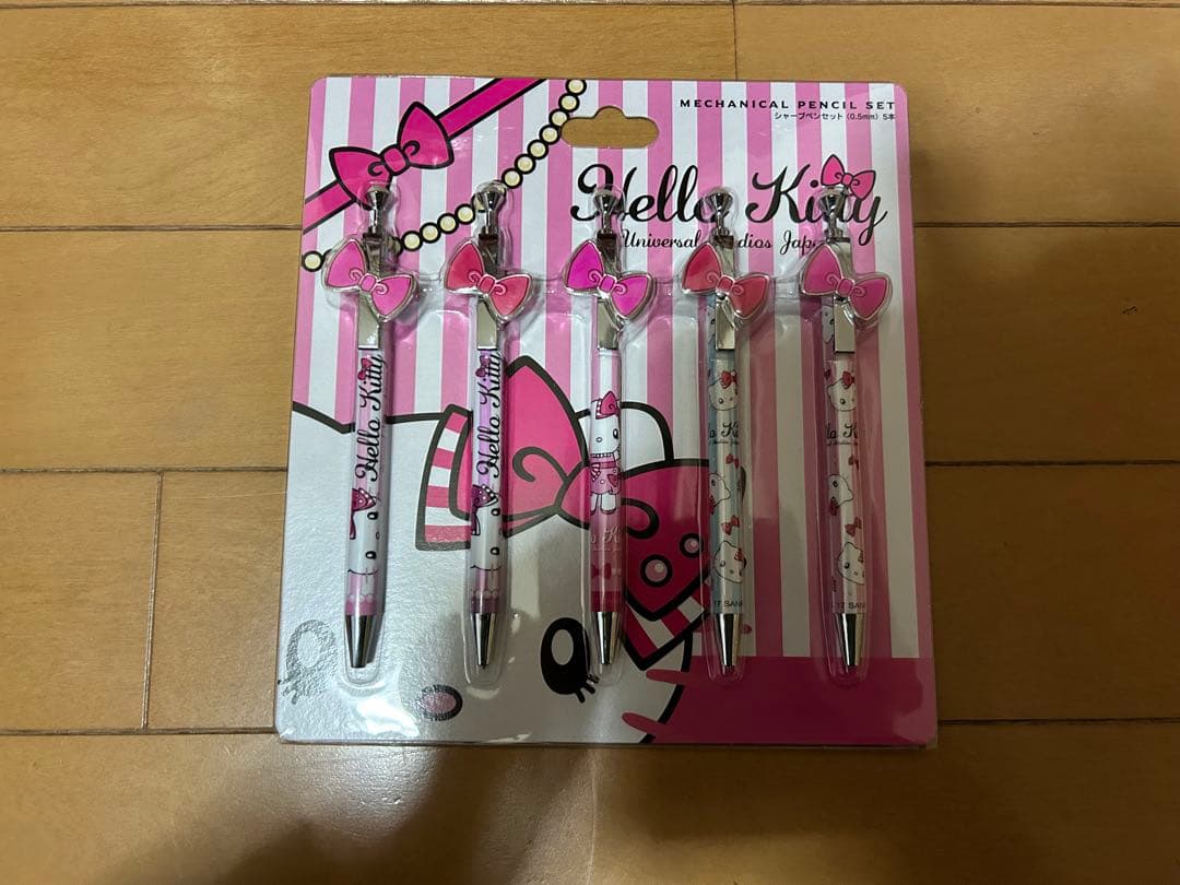 USJユニバハローキティ シャープペンシル 5本セット