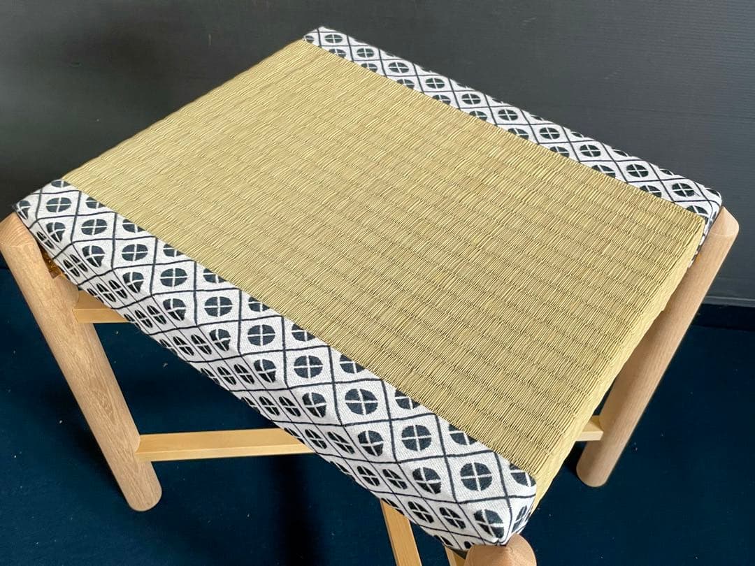 割引❣️【新品 未使用】「母」 立礼 御園棚 椅子 2脚 畳付き (17D)