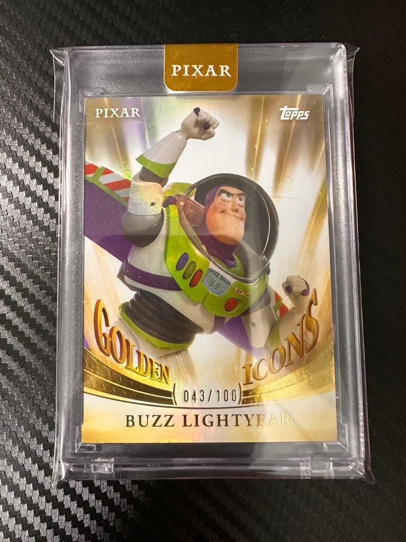 2025 TOPPS PIXAR GOLD HOBBY ウッディ、バズ セット