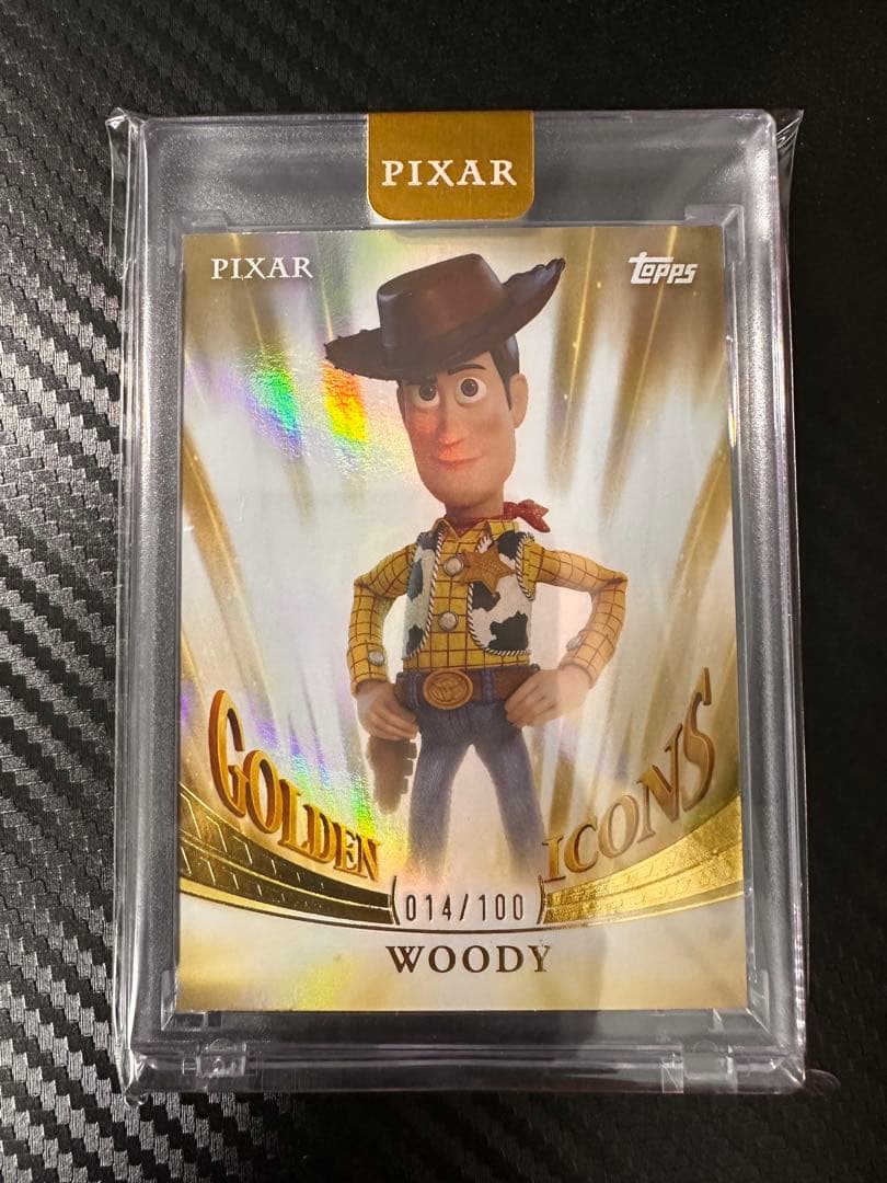 2025 TOPPS PIXAR GOLD HOBBY ウッディ、バズ セット