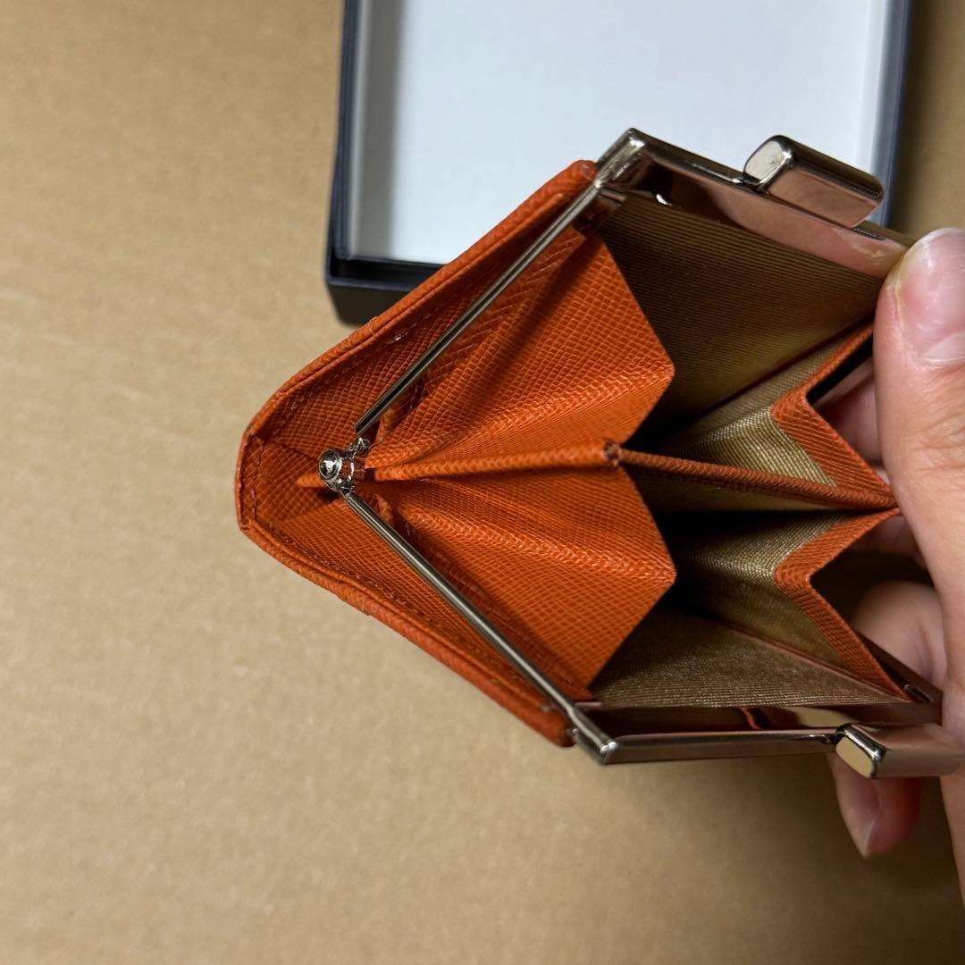 BURBERRY オレンジ チェック ケース