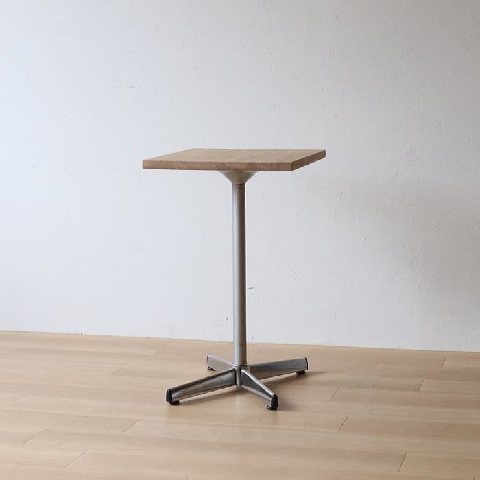 サイドテーブル レトロ 古家具 古材 ラワン天板 無垢材 木製 カフェ