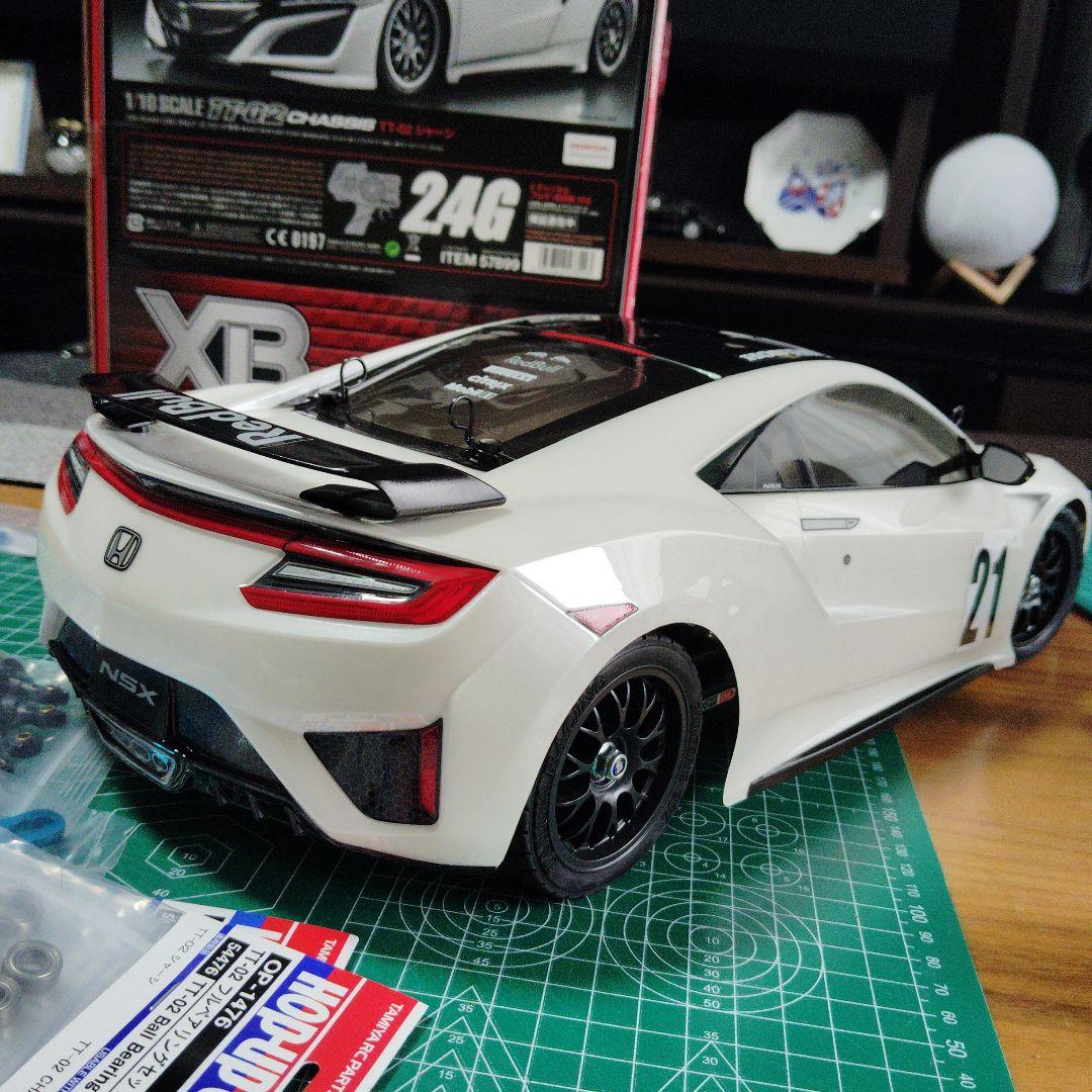 タミヤ TT 02 NSX XBシリーズレッドブル 仕様オプション 多数値下げ