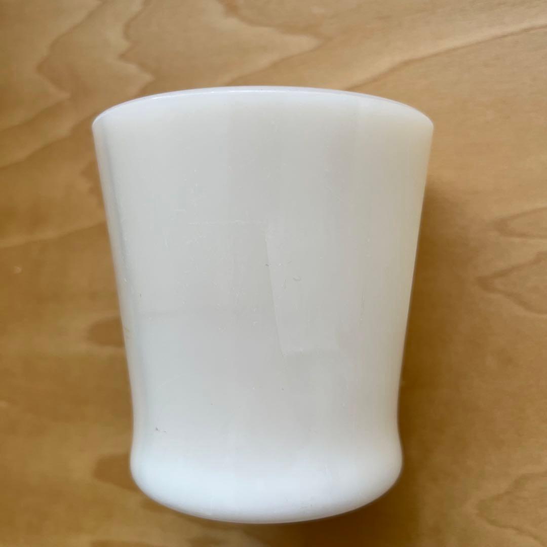 FireKingファイヤーキング Dハンドルマグ 1950年代前半 ミルクガラス