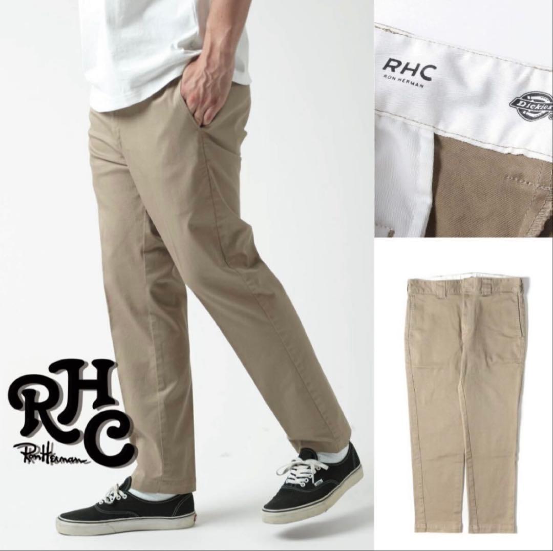 【極美品】ロンハーマン Dickies 別注 チノパン L 85cm ベージュ