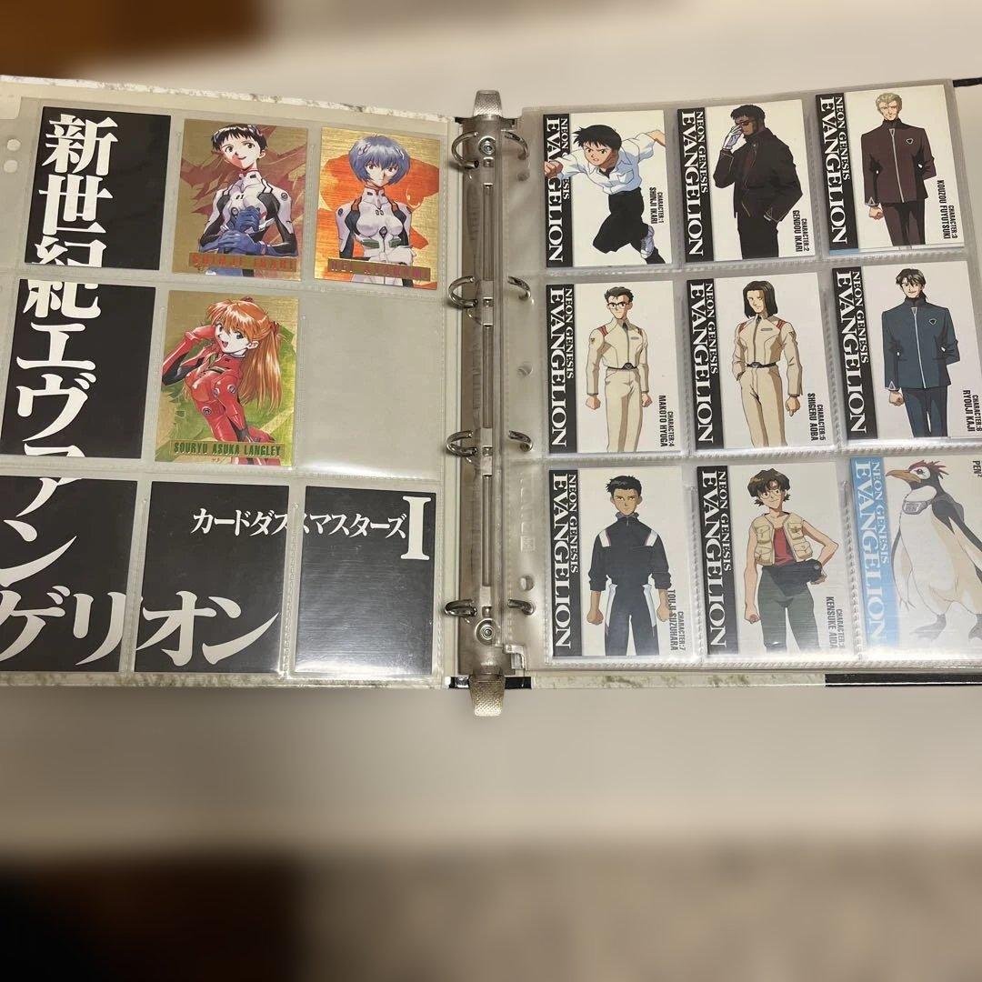 カードダスマスターズ　エヴァンゲリオン　第壱集　セミコンプセット　バインダー付き