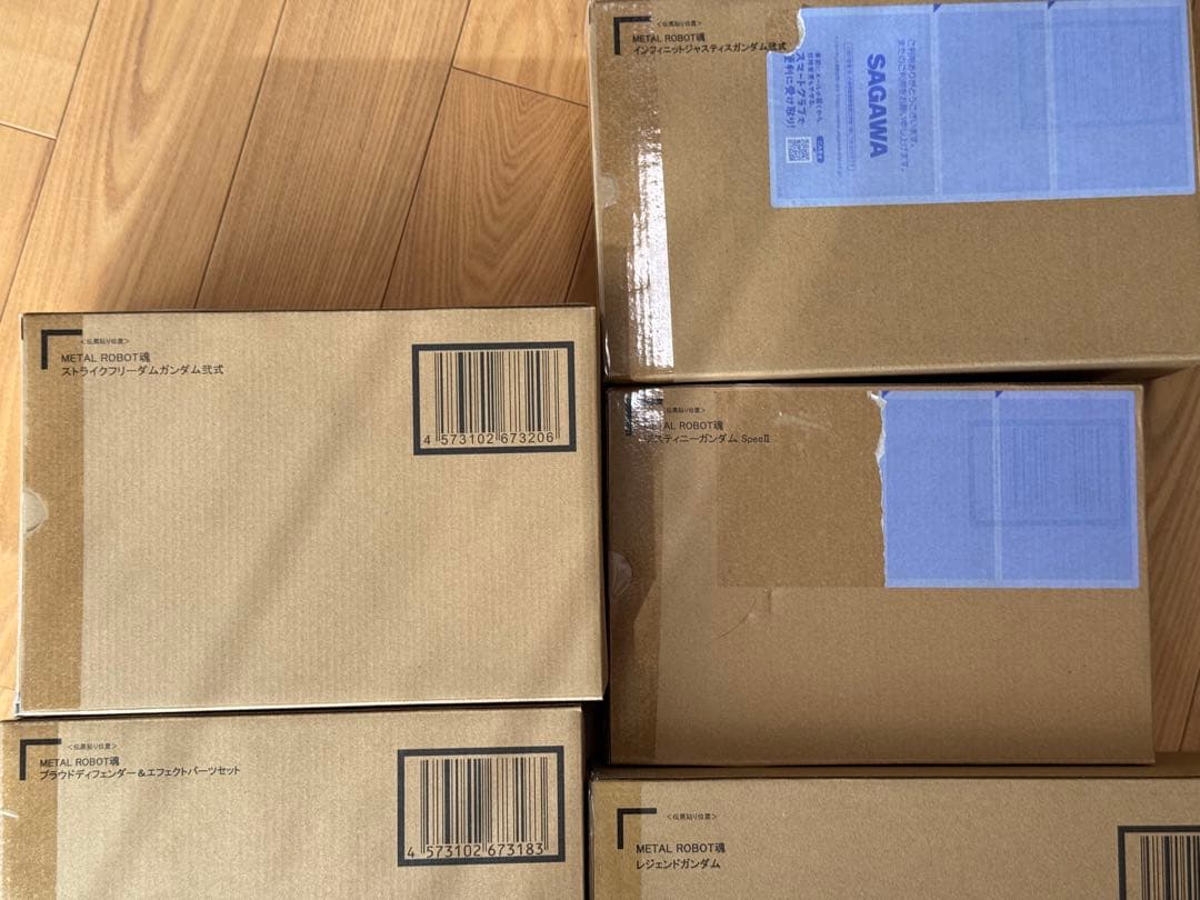 メタルロボット魂 ストフリ インジャ デスティニー レジェンド 5個セット