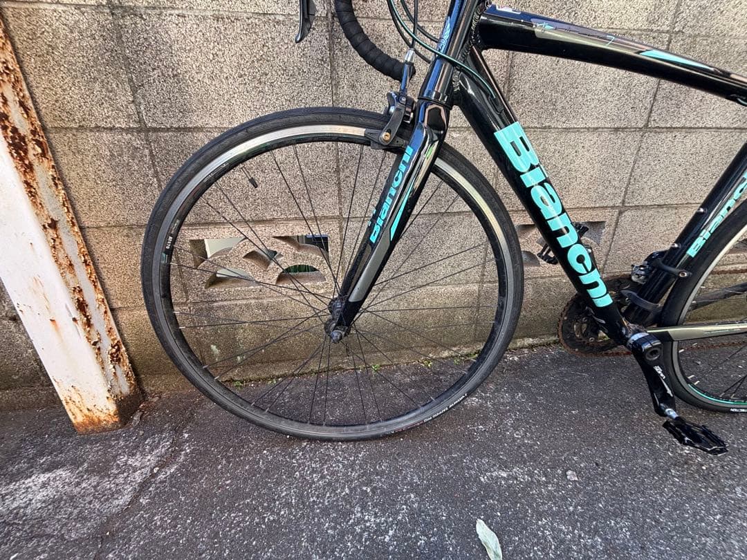 Bianchi 20 via nirone7 SORA ロードバイク　ジャンク