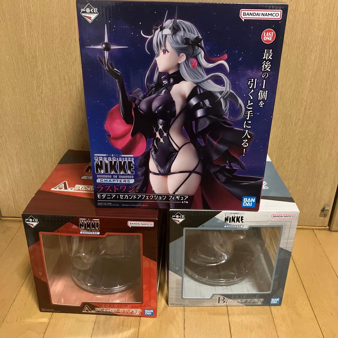 一番くじ　NIKKE フィギュアコンプ　エラー品あり