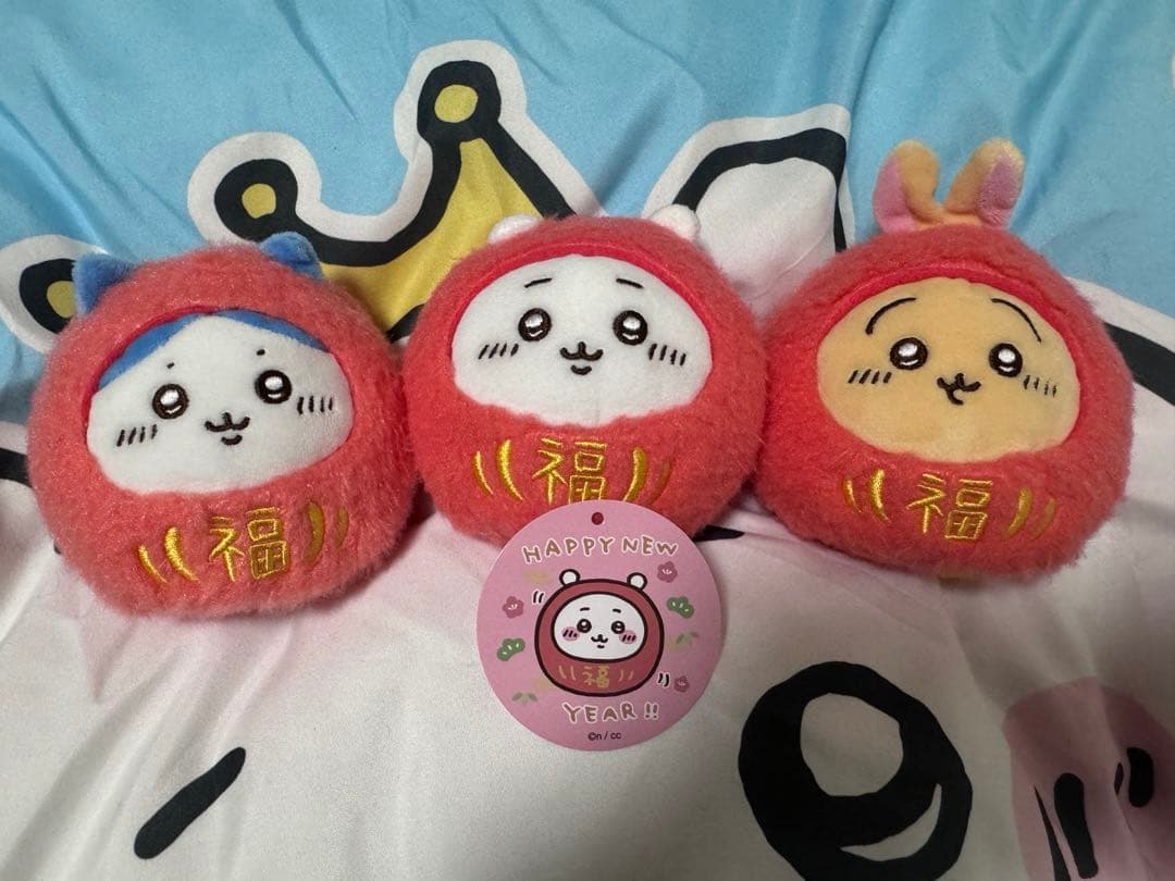 ちいかわ だるまになっちゃった！ころりん起き上がりこぼしぬいぐるみ