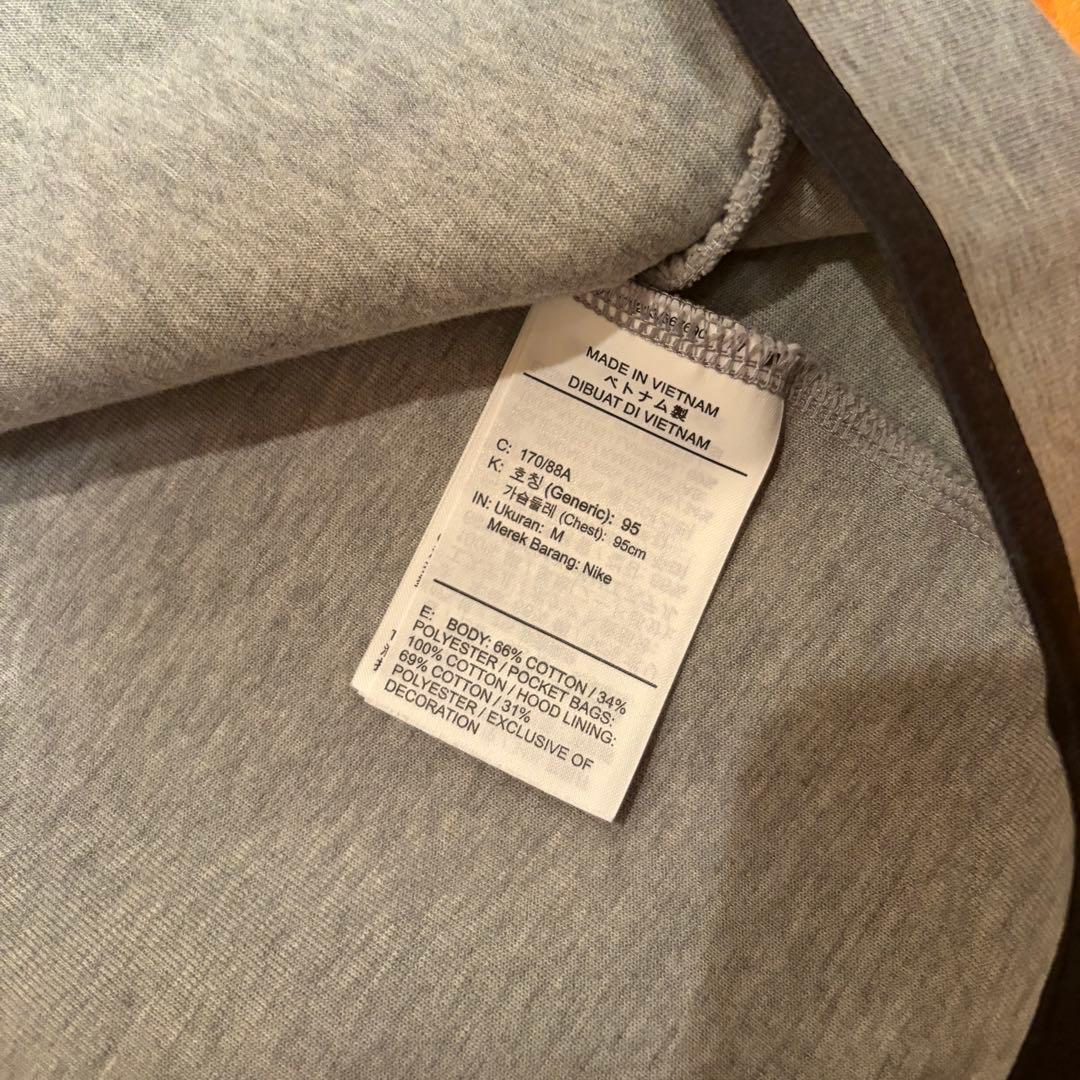 ナイキ パーカー　NIKE TECH FLEECE FULLZIP