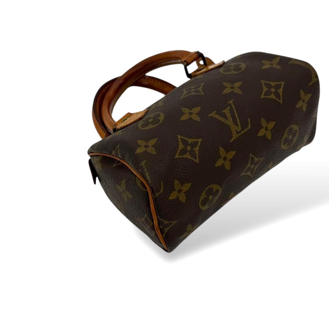 [美品] ルイヴィトン モノグラム　ミニスピーディ ハンドバッグ　2way