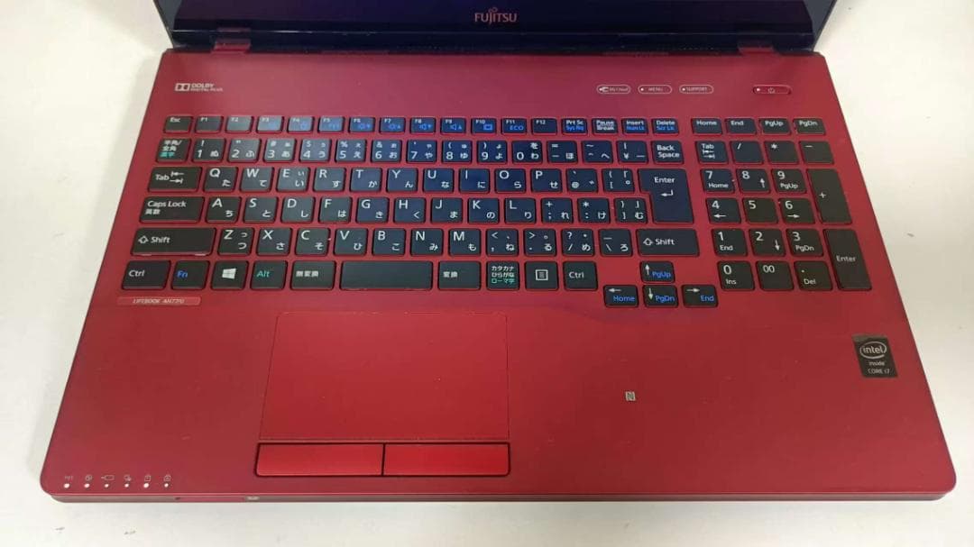 タッチ機能 Blu-ray ノートパソコンFUJITSU Core i7 SSD