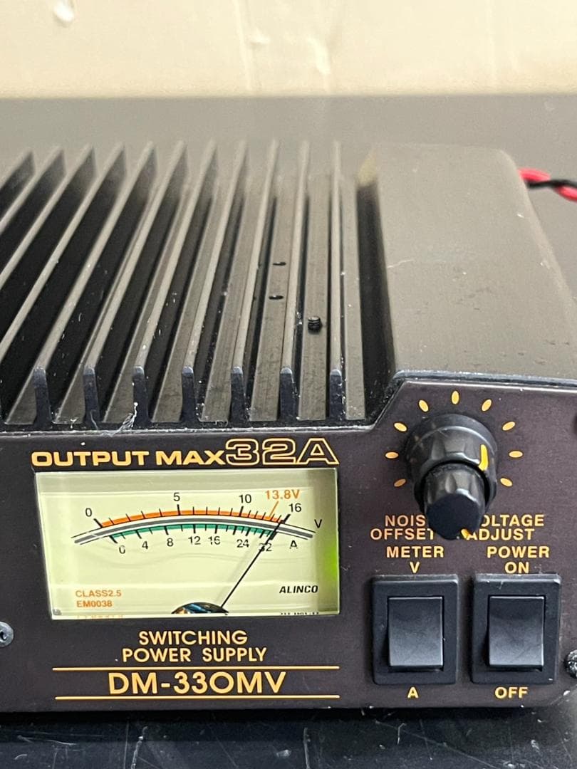 ALINCO DM-330MV スイッチング電源 通電確認済み