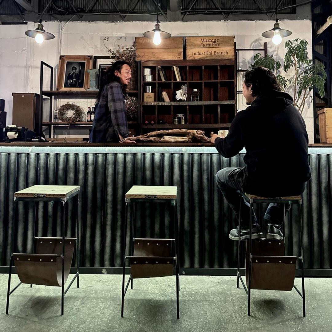 インダストリアルブランチ【カウンターチェア（展示品）】アイアン家具ハンドメイド