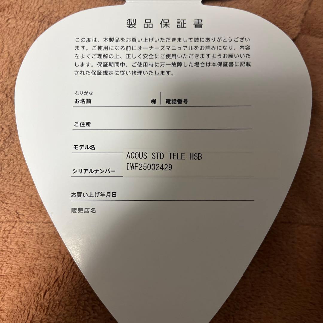 ギター Fender Acoustasonic