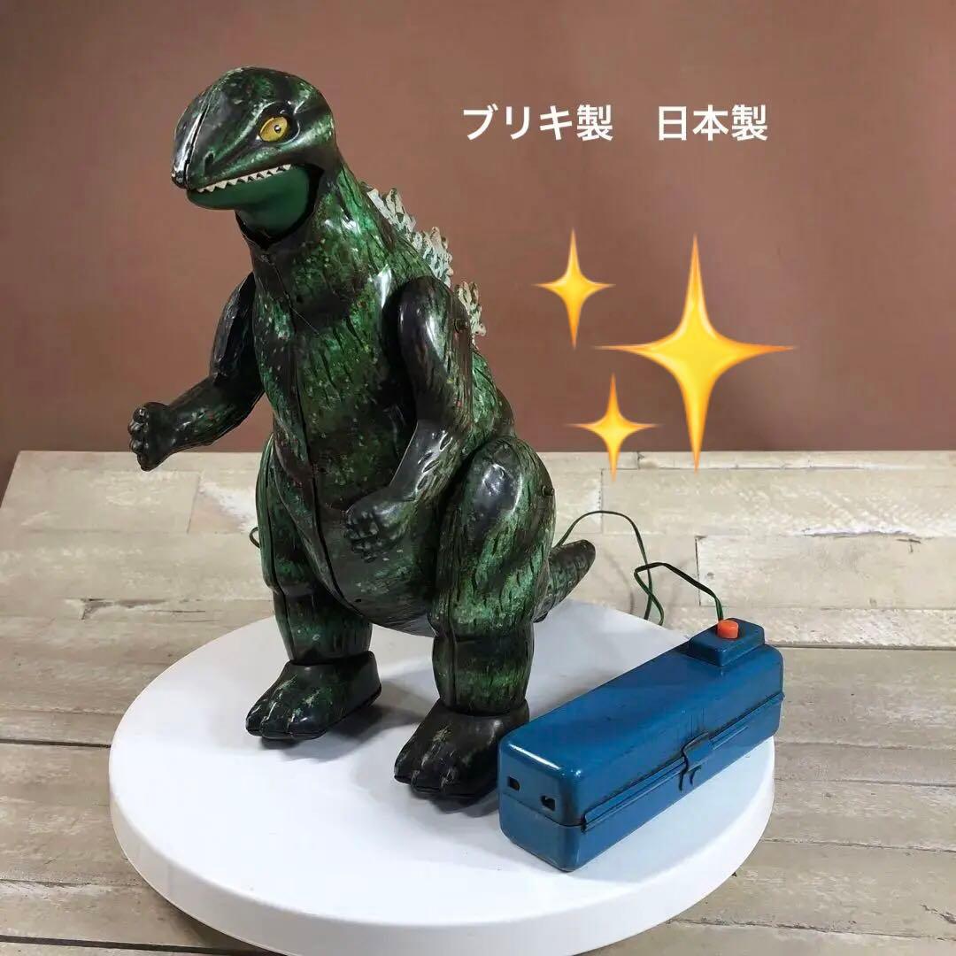 ロ*ン様 ゴジラ GODZILLA マルサ　1960年　ブリキ製　作動不可　早い