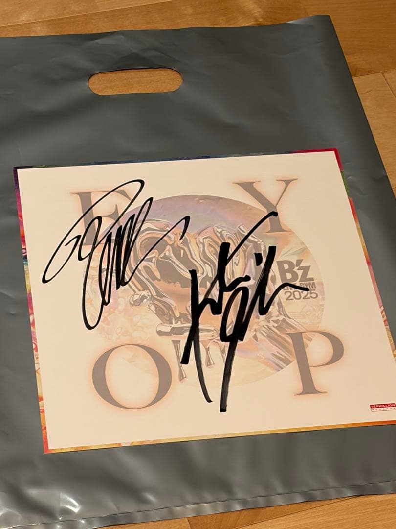 R*4様 B'z 直筆サイン FYOP 2025