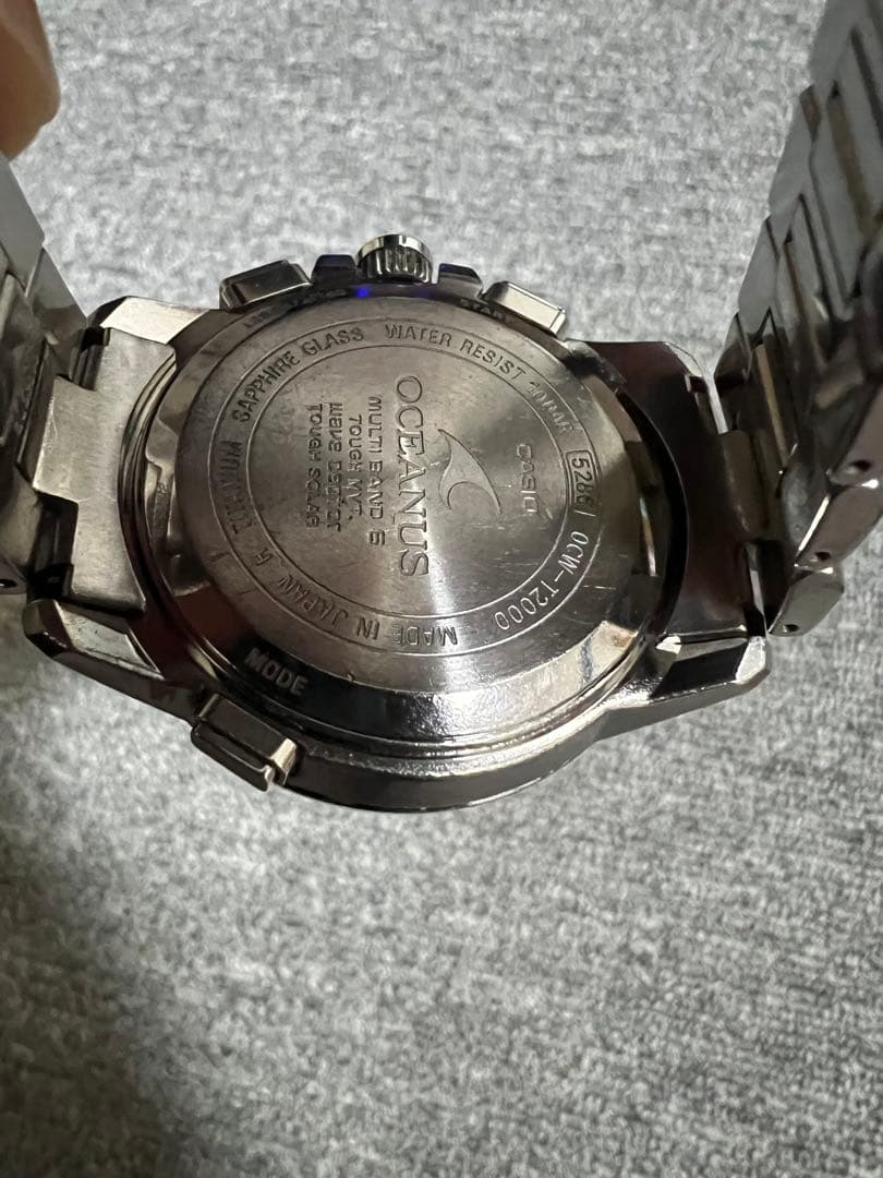 CASIO OCEANUS OCW-T2000 メンズ腕時計