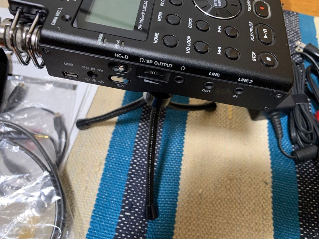 TASCAM タスカム DR-100MKII リニア ＰＣＭ レコーダー