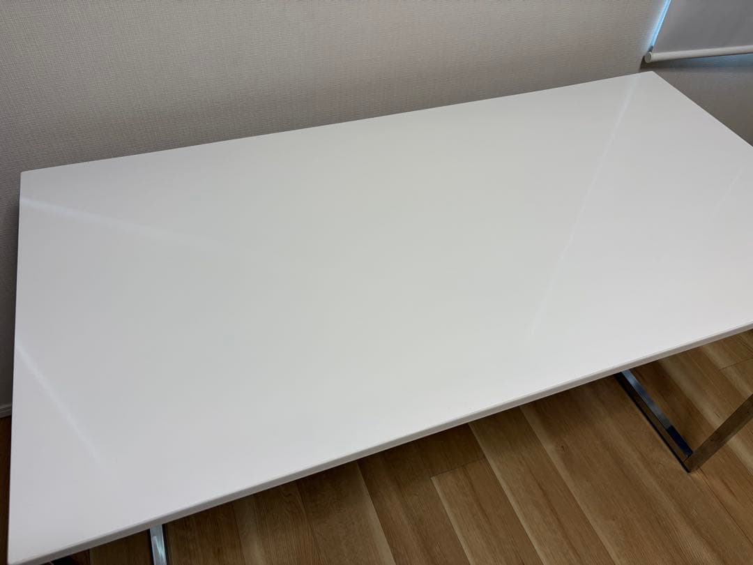 【廃盤レア商品】【送料込み】サンワダイレクト鏡面仕上げデスク