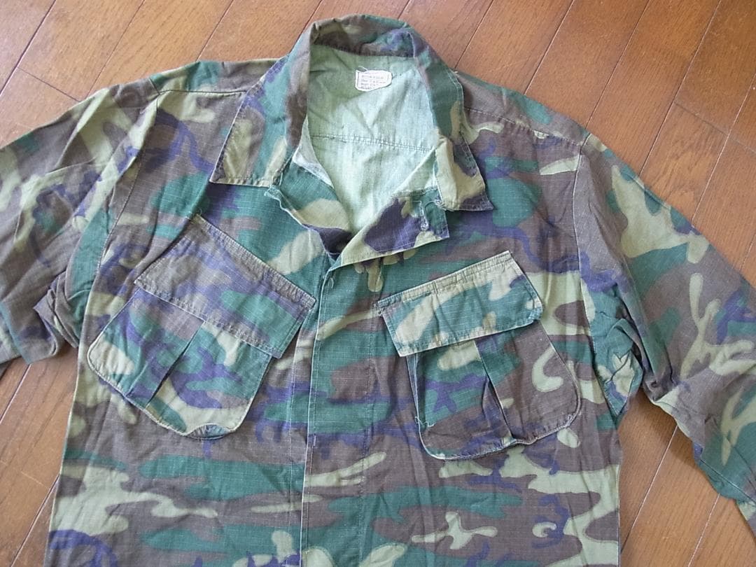 米軍のヴェトナム迷彩EDOLジャケット M 1969年製