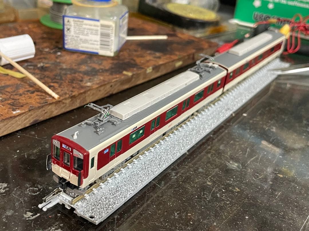 近鉄1440系1437F（VW37）明星所属機 A更新シングルアームパンタ化後