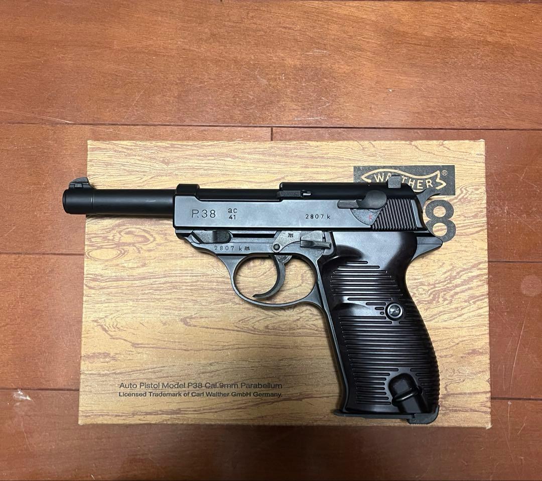 マルゼン　ワルサーP38 ガスブロ　美品