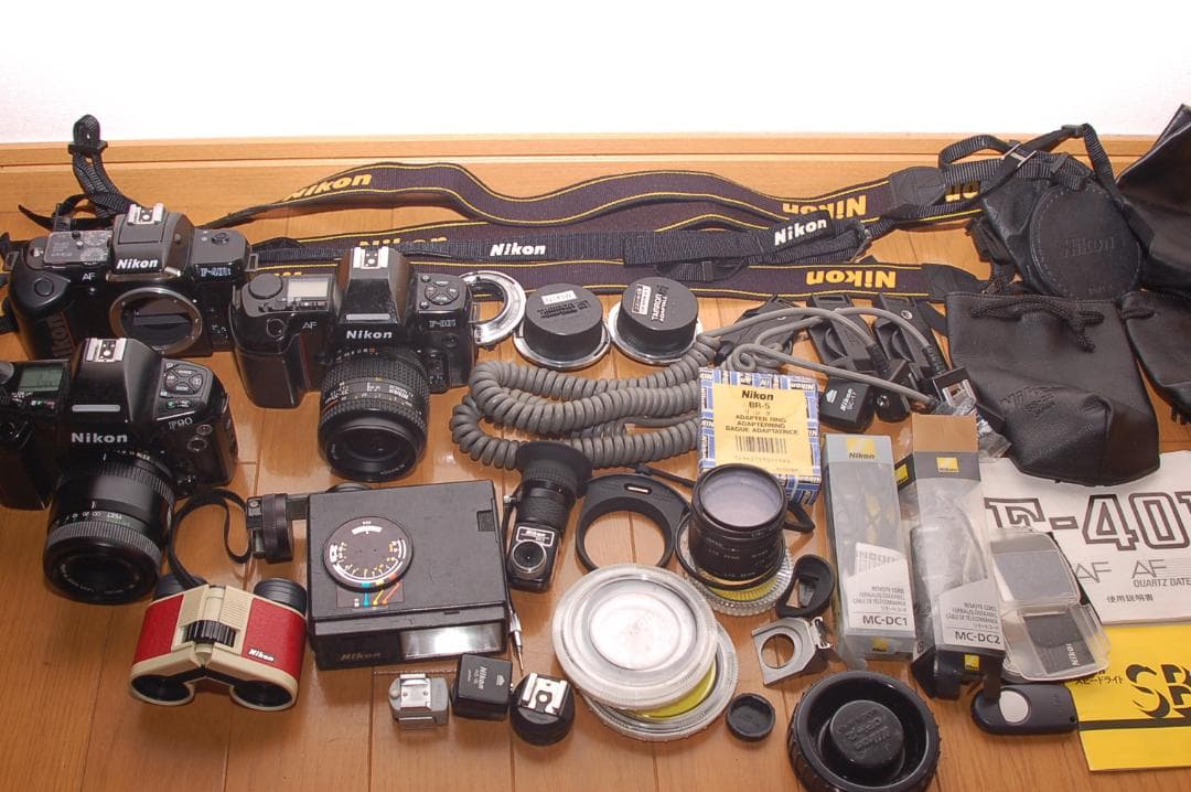 【片付け】Nikon 一眼レフカメラ、アクセサリー大量セット