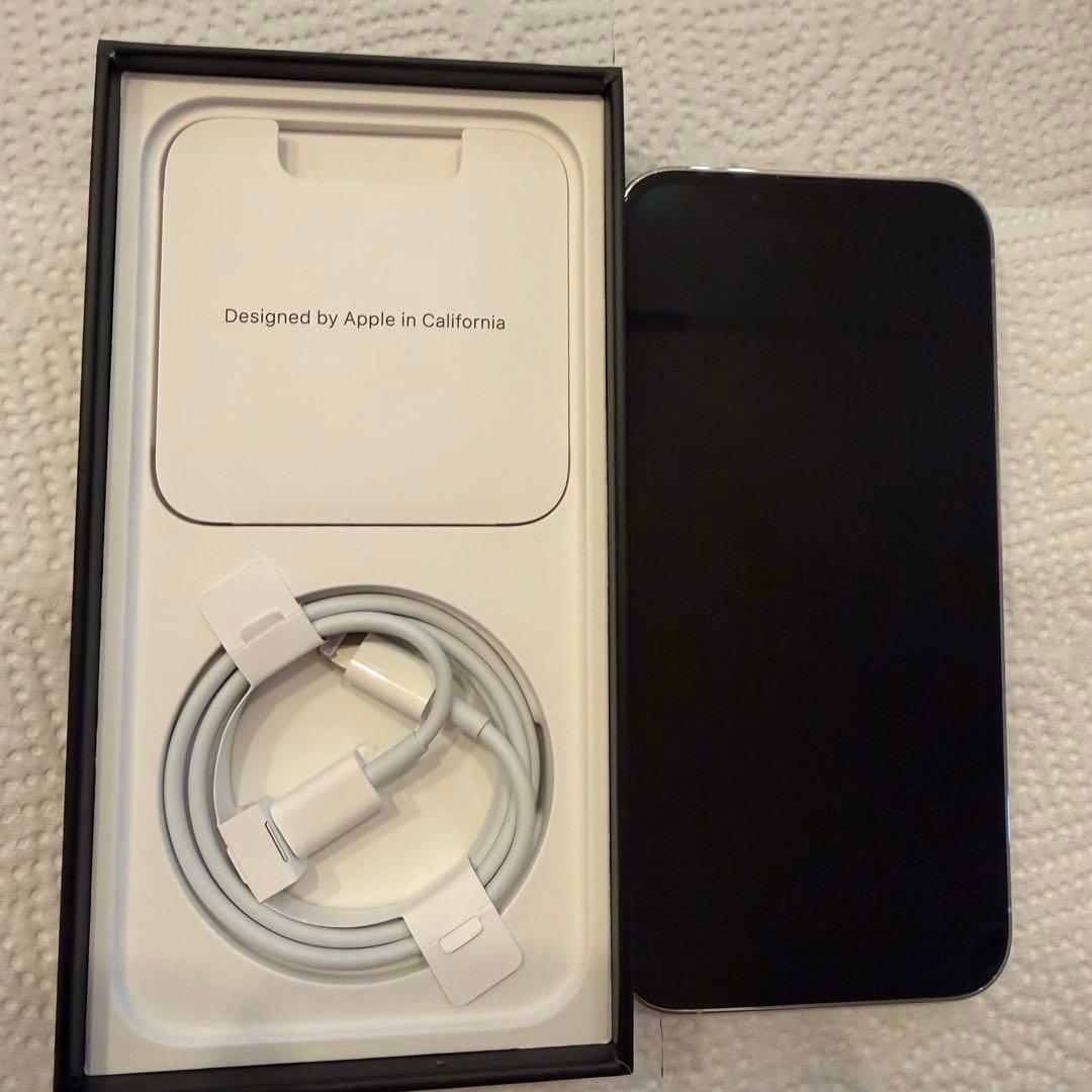 iPhone13pro 256GBシルバー 傷なし 74%