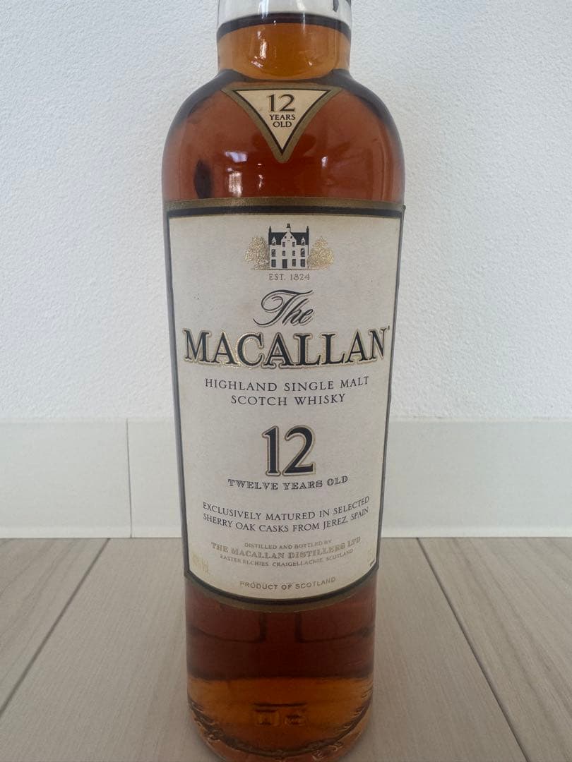 The Macallan 12年 ザマッカランウイスキー 350ml 旧ボトル