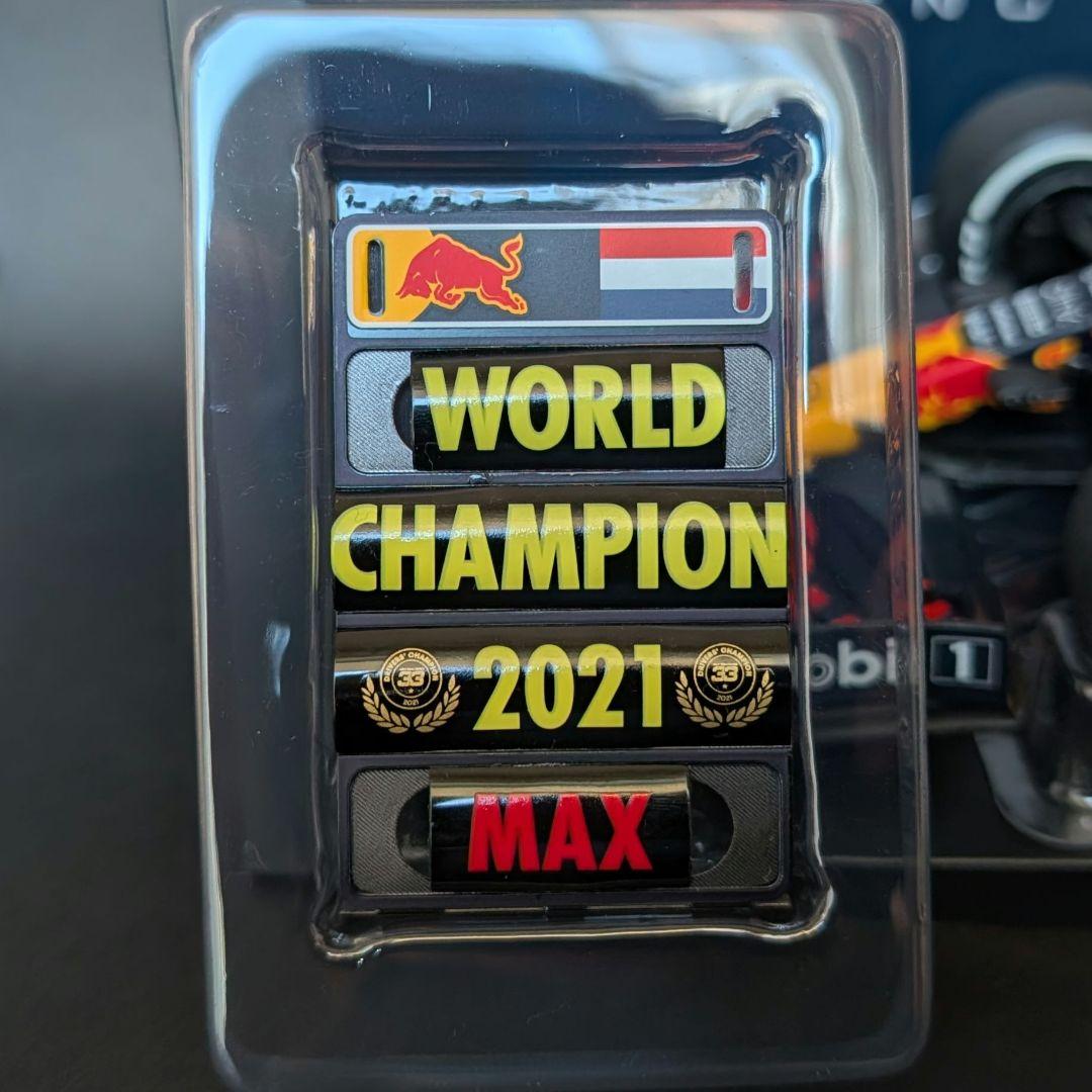 ミニチャンプス 1/18 レッドブル ホンダ RB16B M.フェルスタッペン