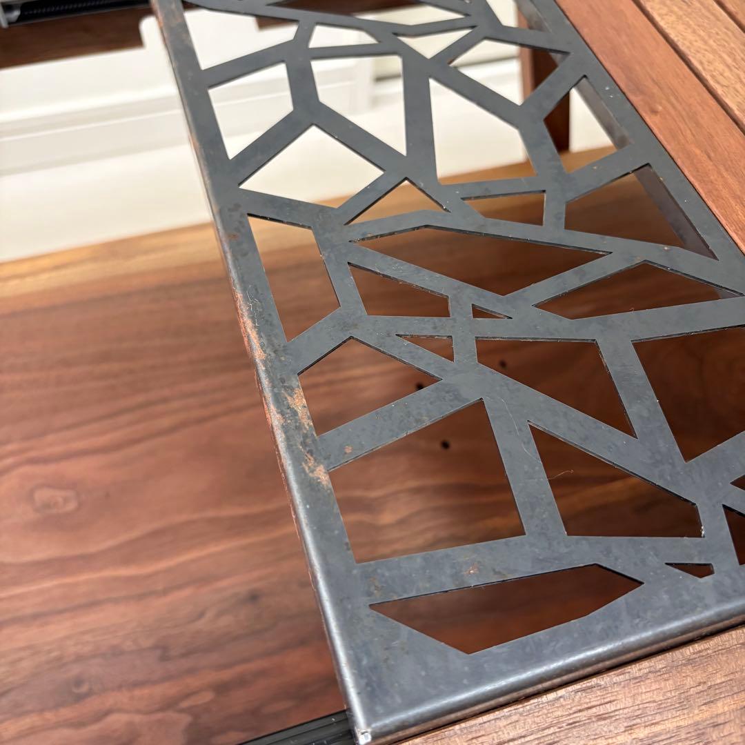 ひーろWHAT WE WANT エクステンションテーブル6点ウォールナット