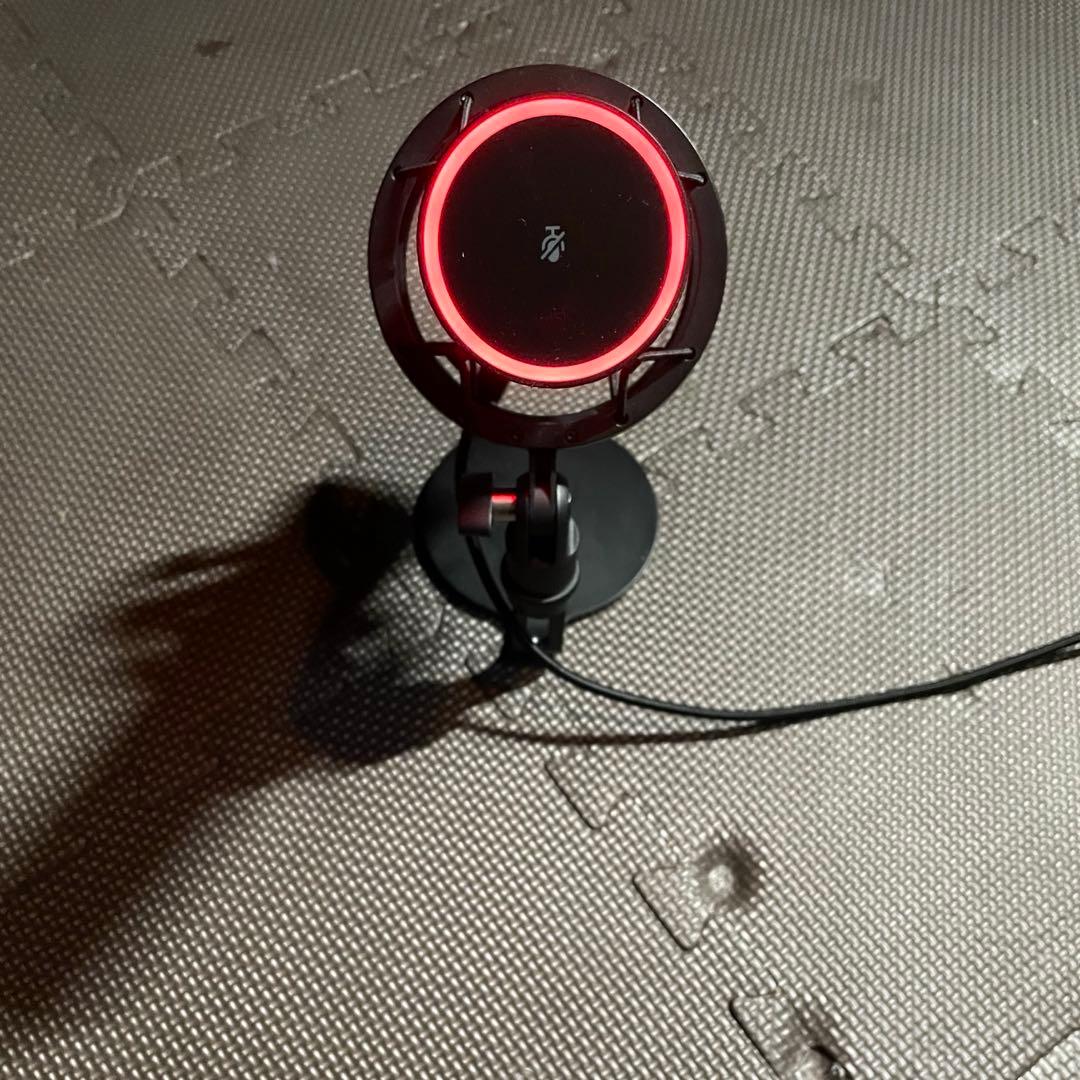 HyperX QuadCast 2 コンデンサーマイクUSBマイク ゲーマー向け