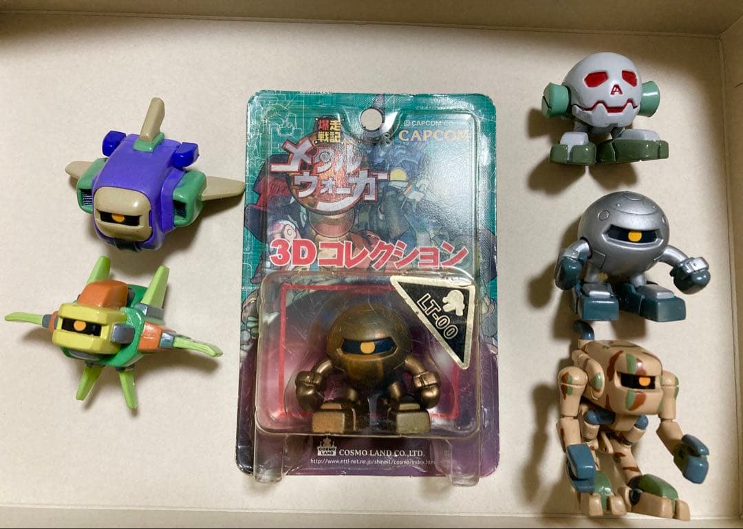 爆走戦記メタルウォーカー　３Ｄコレクション フィギュア 6種セット＋抽選当選品