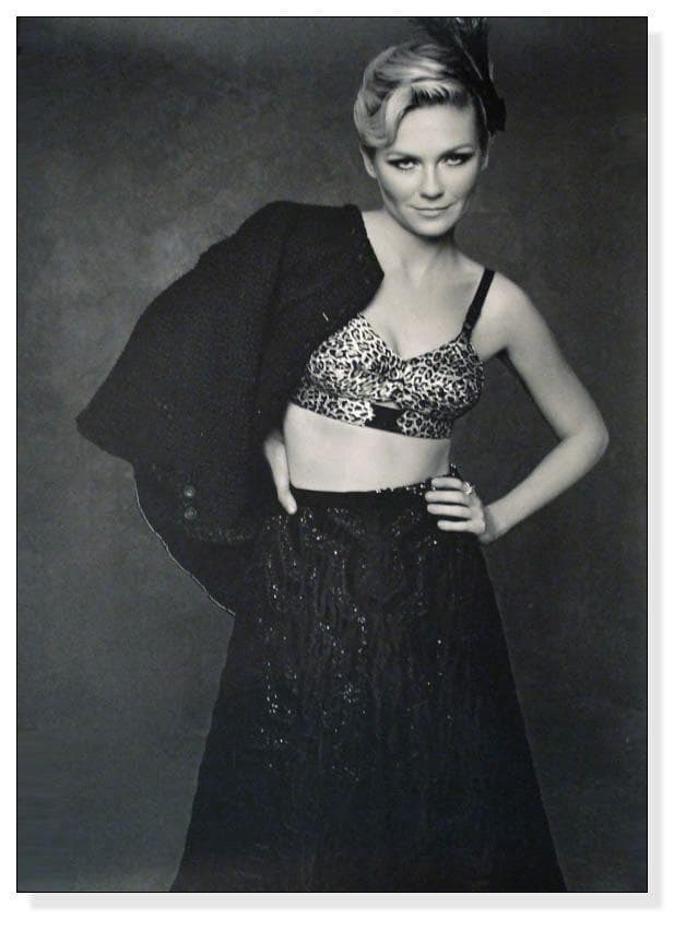 額装品/シャネル キルスティン ダンスト/ラガーフェルド/ポスター/インテリア