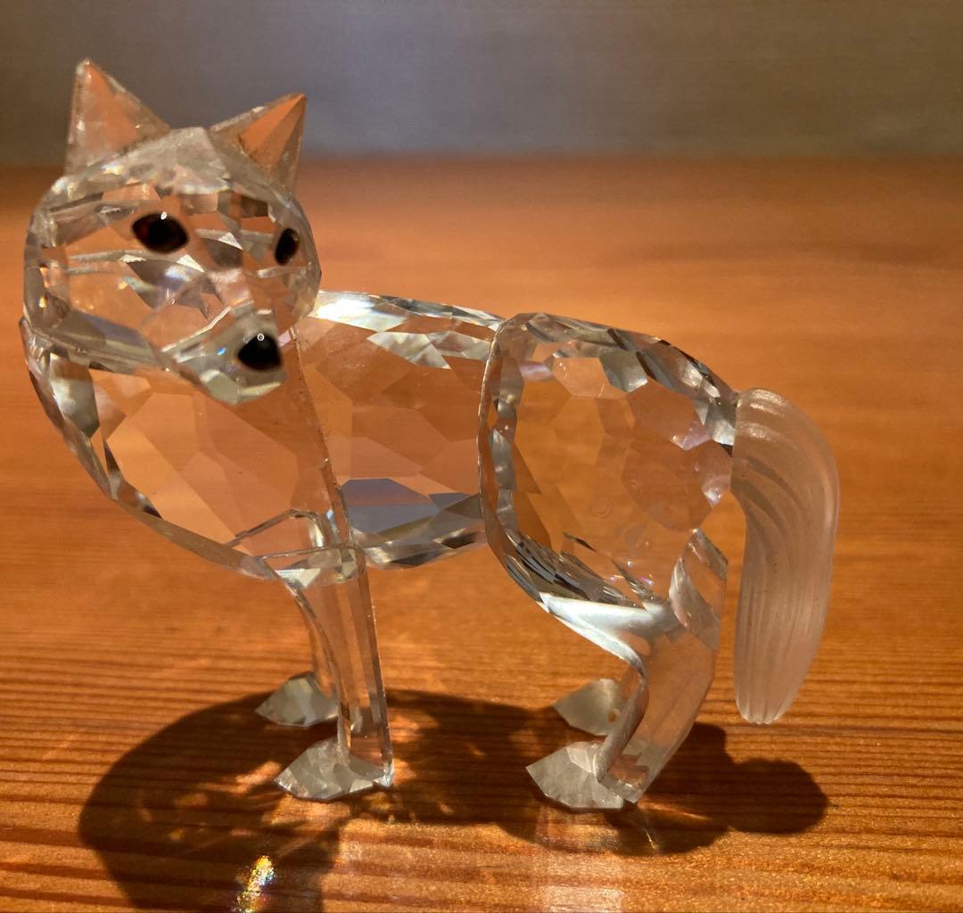 【廃盤品】スワロフスキー　オオカミ