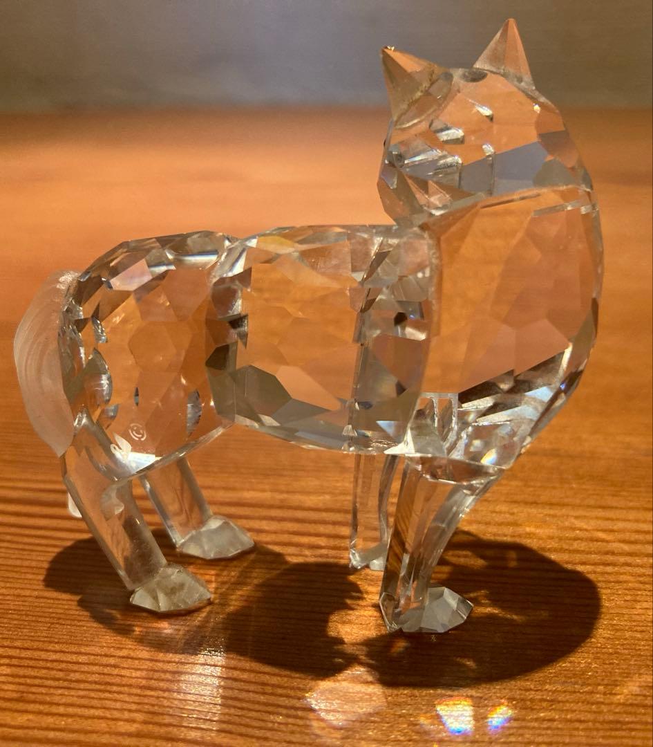 【廃盤品】スワロフスキー　オオカミ