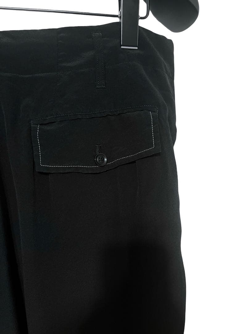 22ss 未使用 ヨウジヤマモト POUR HOMME シルクパンツ