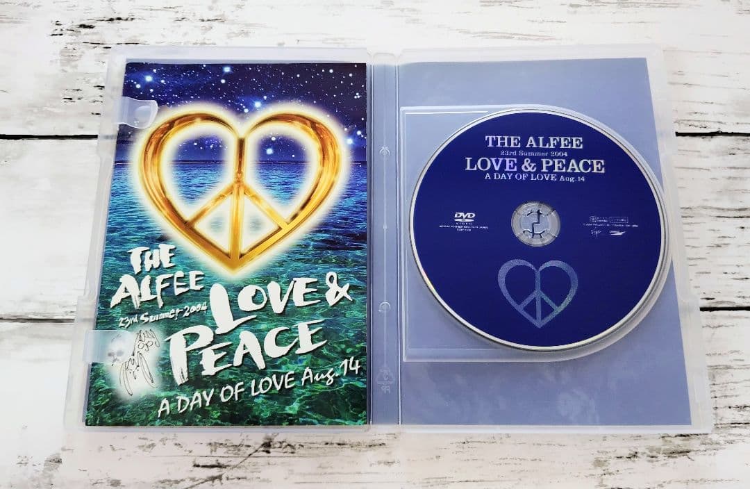 【DVD】THE ALFEE 2004 LOVE ＆ PEACE