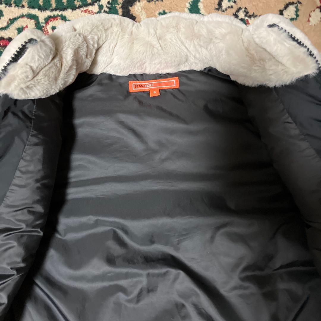 美品　ビームスゴルフ　ワンピース　ブラック　ファー