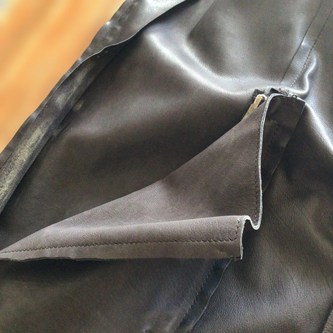 グッチGUCCI スウェード　シングルライダース　サイズ48