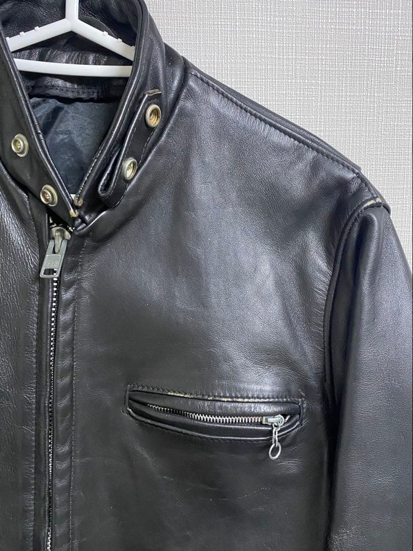 90’s SCHOTT 641 USA製 ライダースジャ ケット 36