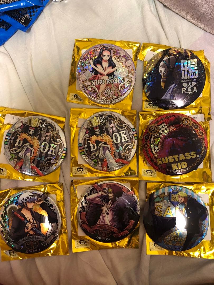 ワンピース　輩缶バッジ　SHINE