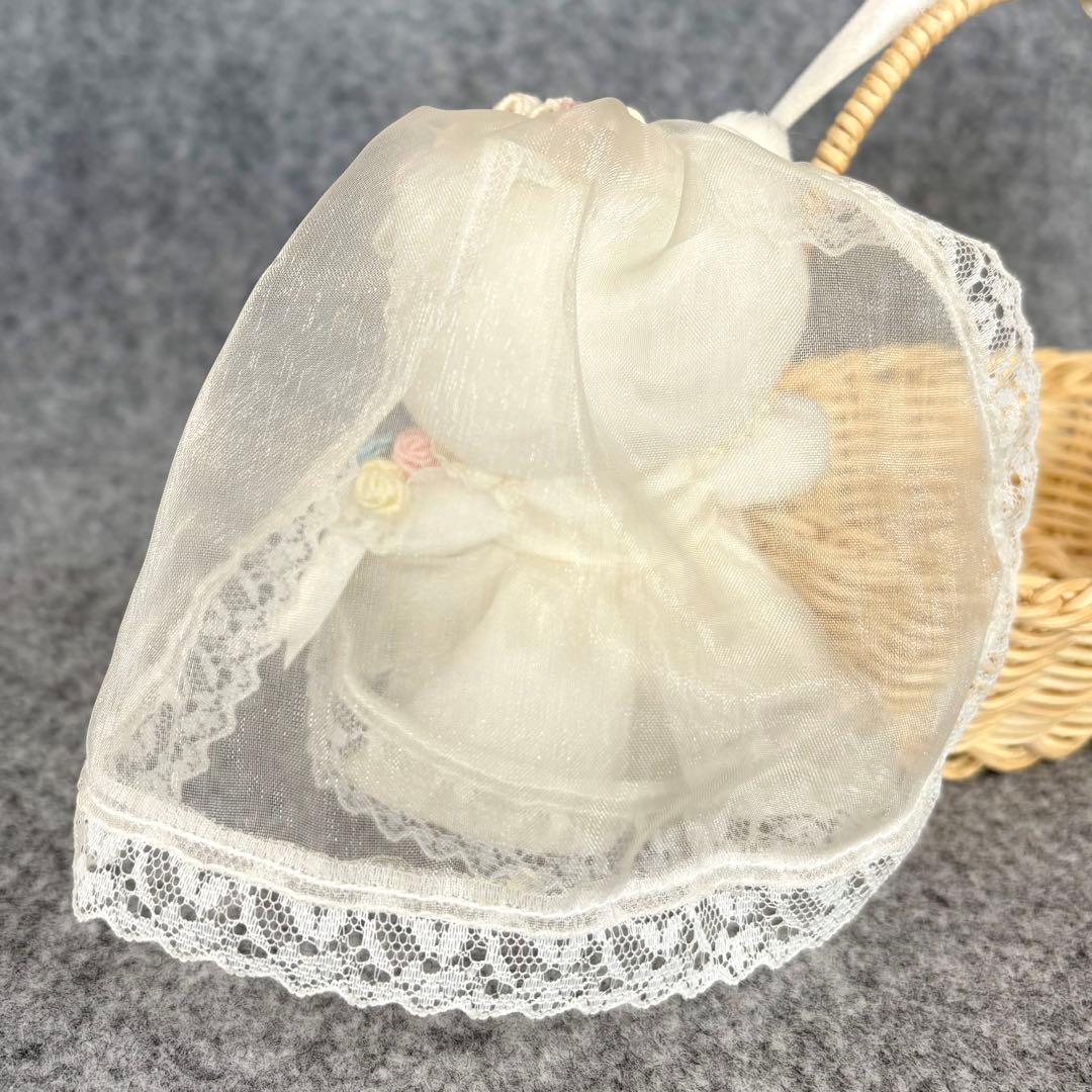 ハローキティ ディアダニエル ウエディング マスコット ぬいぐるみ バスケット