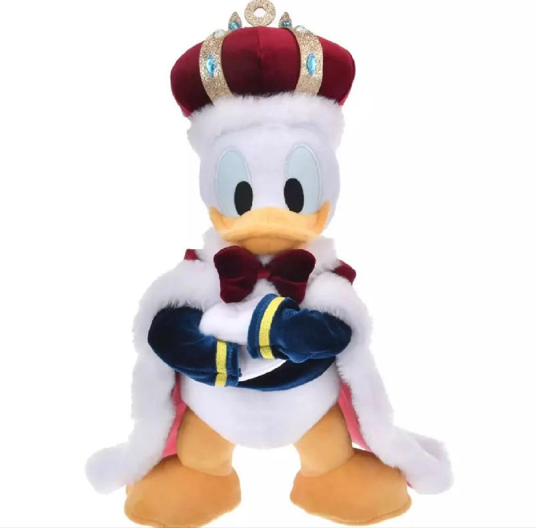 ドナルド ぬいぐるみ DONALD THE KING BIRTHDAY