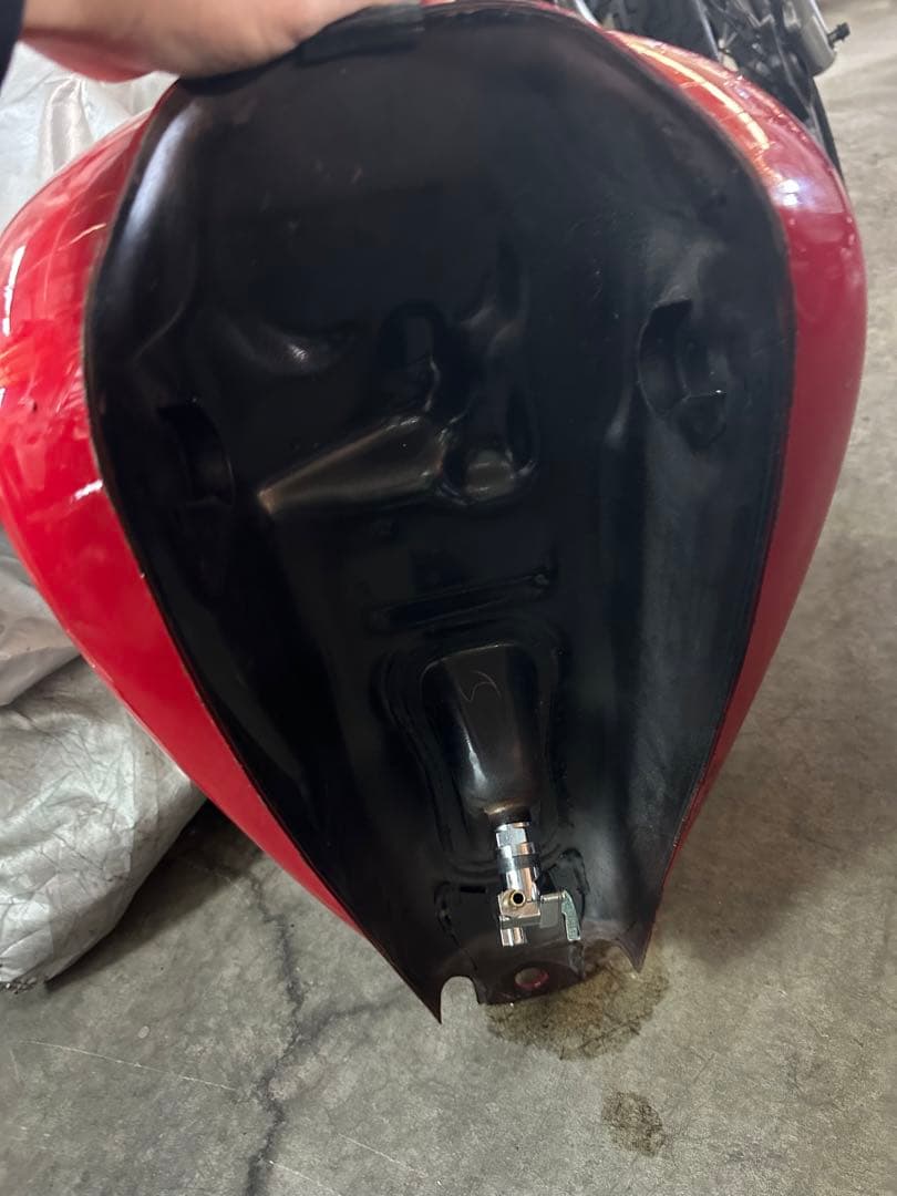 スティード400 純正タンク　キーあり