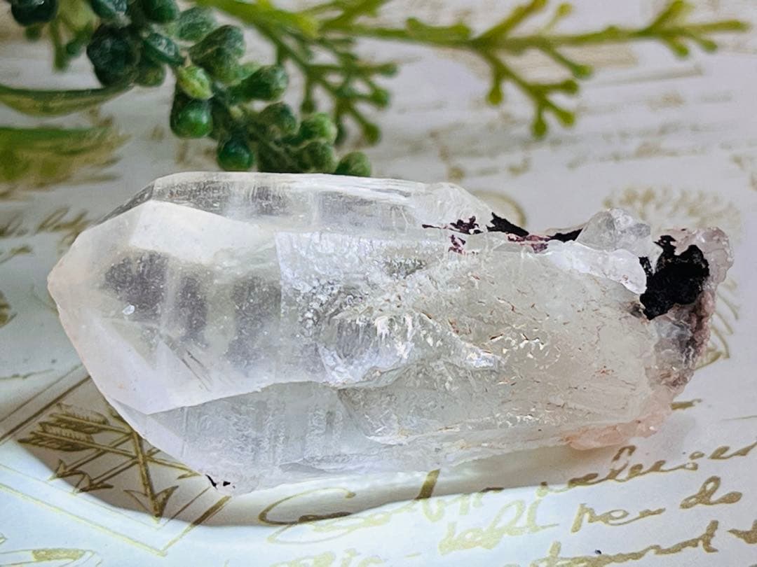 チャネリング　レコードキーパー✨　ヒマラヤ　マニカラン産　ピンク水晶  原石