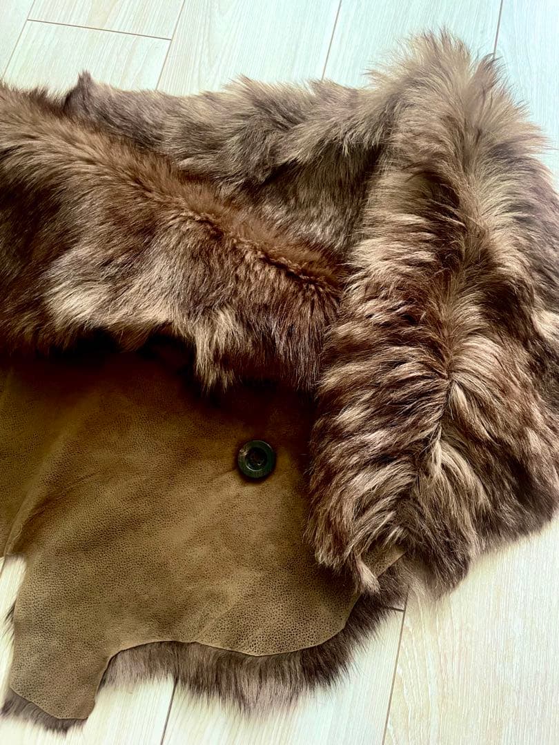 and meさん専用KARL DONOGHUE カールドノヒュー 羊革 ショール